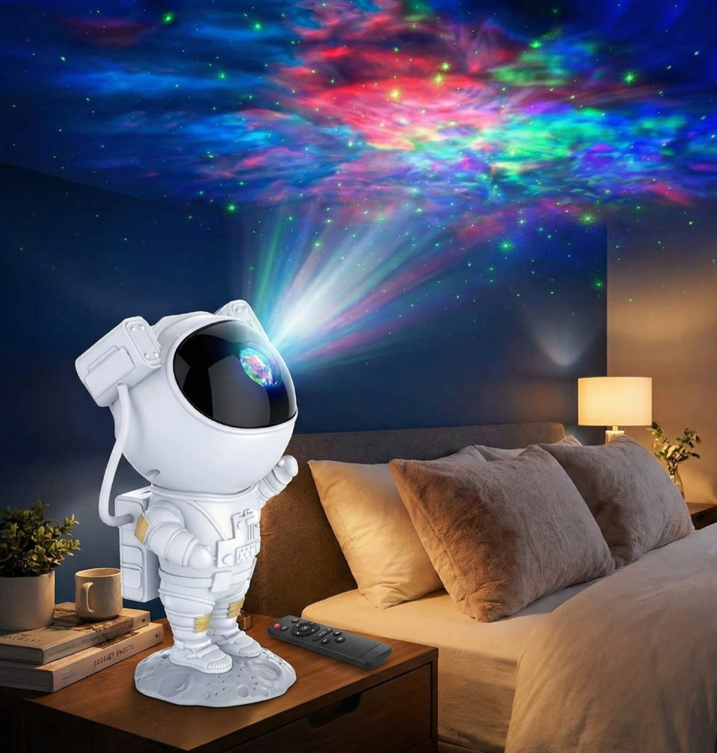 Astronaut Galaxy Lamp – Projector Night Light