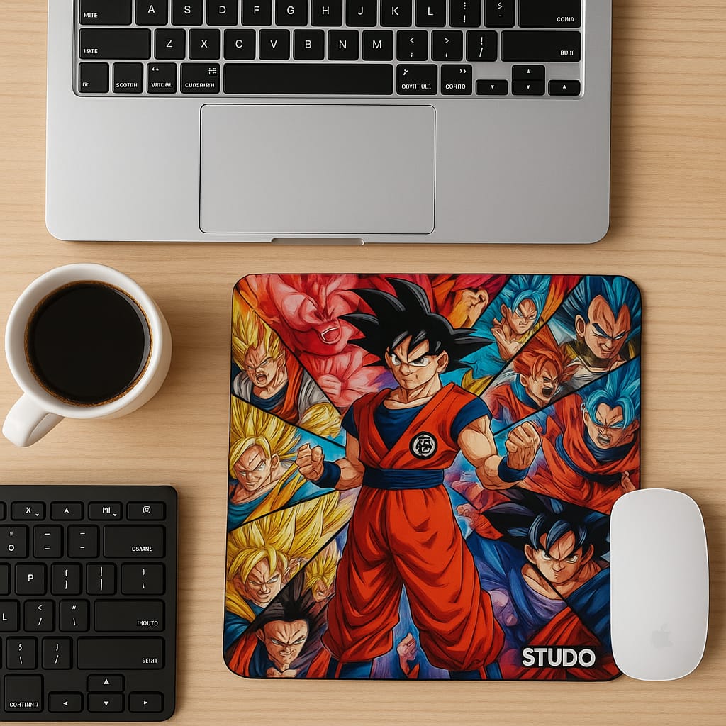 Goku Mouse Pad – Anime Design Desk Mouse Mat