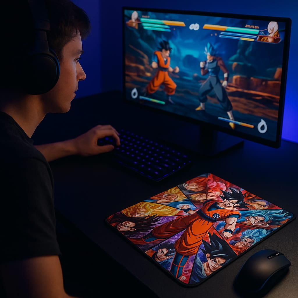 Goku Mouse Pad – Anime Design Desk Mouse Mat