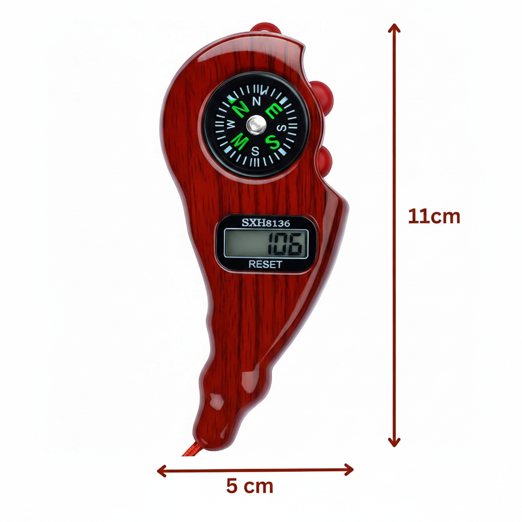 Digital Counter with Compass – Prayer & Meditation Counting Tool